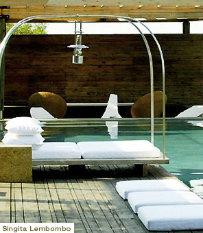 Wellness unter freiem Himmel in der Singita Lebombo Lodge.